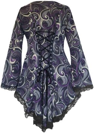 Dare To Wear Victorian Gothic Women's Plus Size Embrace Corset Sweater