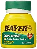 UPC 312843536371 product image for Bayer Aspirin Regimen Low Dose 81mg Enteric Coated Tablets, 120-Count | upcitemdb.com