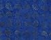Sarong, Floral Batik - Fern Leaves on Blue