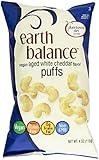 Earth Balance Vegan Puffs, White Cheddar, 4 Ounce
