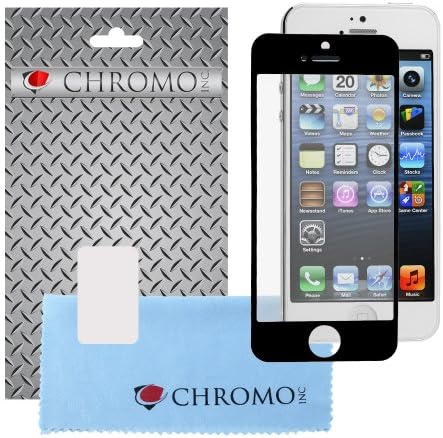 Chromo Inc Crystal Clear Series of Screen Protector for iPhone 5 - Black