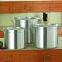 6PC ALUMINUM STOCK POT SET