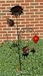 Sunflower Welcome Hummingbird Feeder and Garden Stake