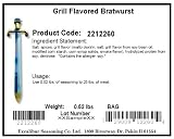 Review Excalibur  / Excalibur Grill Flavored Bratwurst Seasoning, 8.32-Ounce Units (Pack of 12)