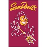 Arizona State Sun Devils NCAA Applique Banner Flag (44x28)