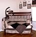 Nursery-To-Go Mocha Baby Bedding 10 Piece Crib Set