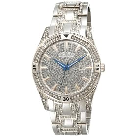 Wittnauer Men's Krystal Collection Genuine Swarovski Crystal Accented Watch #10B101