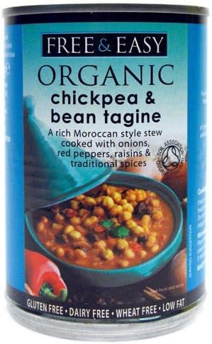 (2 Pack) - Free Natural - Organic Chickpea &amp; Bean Tagin | 400g | 2 PACK BUNDLE