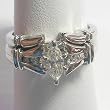 14K White Gold Diamond Wedding Set