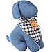 Dog Bandana with Halloween Pumpkin Applique (Medium)
