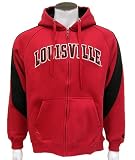 Louisville Cardinals Men's Varsity Full Zip Fleece Hoodie