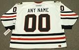 CHICAGO BLACKHAWKS CCM Away Hockey Jersey Customized with Any Name & Number(s)