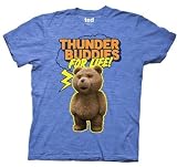 Ted Thunder Buddies For Life Mens Tee