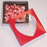 Scott's Cakes Valentine Mix Jelly Belly Jelly Beans in a 1/2 Pound Heart Box