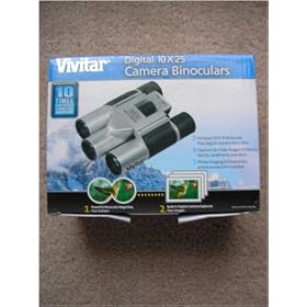 Vivitar Digital 10 X 25 Camera Binoculars