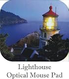 Light House Optical Friendly Mouse Pad