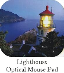 Light House Optical Friendly Mouse Pad