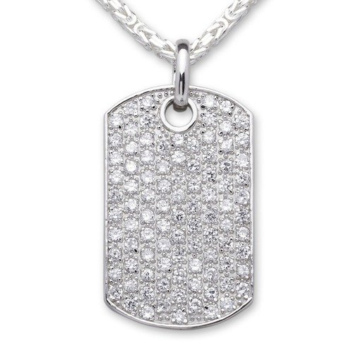 Dog-Tag Anhänger 925 Sterling