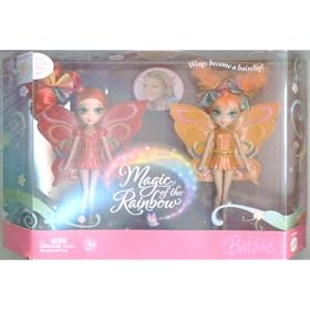 Barbie - Fairytopia - Magic of the Rainbow Doll (Red and Orange) by Barbie