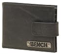 Bench Mens Bebop Leather Wallet Black
