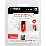 Kingston KW-B042G-1MAQ 2GB microSD MusiConnection Starter Pack