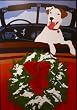 Christmas Dog 12 Holiday Cards on Recycled Paper By Linnea Designs