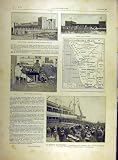 1904 WINDHOEK AFRICA NAMIBIA REVOLUTION HERREROS PRINT