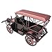 ABURA Handmade Retro Nostalgia Classic car Model,Pop Time Iron Car Model Ornament for Home Office Decoration(Bronze Classic Car Model)