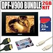 Sony DPF-V900 9-inch Digital Photo Frame With Accessory Outfit - Sony ASONDPFV900K1 Sony DPF-V900 9-inch Digital Photo Frame With Accessory Outfit - Sony ASONDPFV900K1