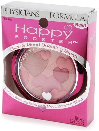 Physicians Formula Happy Booster Glow & Mood Boosting Blush, Natural 7324 0.24 oz (7 g)