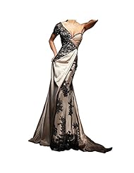 Plus Size Fitted Mermaid One Shoulder Evening Dress 