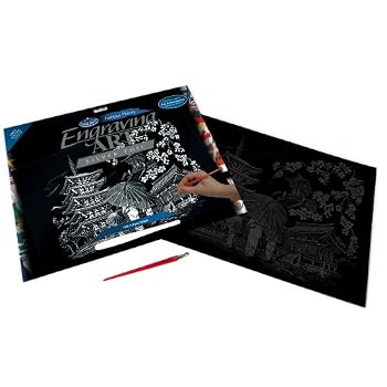 Set A Shopping Price Drop Alert For Royal and Langnickel Famous Places Engraving Art, Kyoto Temple