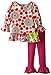 Bonnie Jean Girls' Floral Corduroy Playwear Set