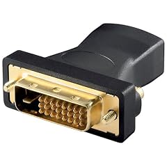 Wentronic 68931 HDMI/DVI-D Adapter (19polig, HDMI-Buchse auf DVI-D Stecker)