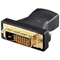 Wentronic 68931 HDMI/DVI-D Adapter (19polig, HDMI-Buchse auf DVI-D Stecker)