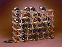 J.K. Adams MWR-40 Hardwood 40-Bottle Wine Rack, Natural