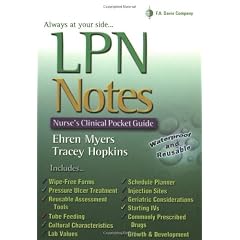 LPN Notes: Nurse's Clinical Pocket Guide
