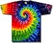 Tie Dye Mania Youth Rainbow Swirl Tie-Dye Short Sleeve T-Shirt