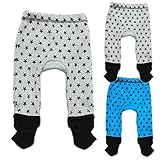 (スパンキーキッズ) spunky kids 裏毛起毛 星総柄パンツ 95cm グレー