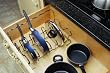 Rev-A-Shelf Cookware Organizer Drop In Chrome
