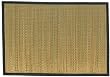 Seagrass Placemats Set of 6 with Leatherette Trim 19" x 13"