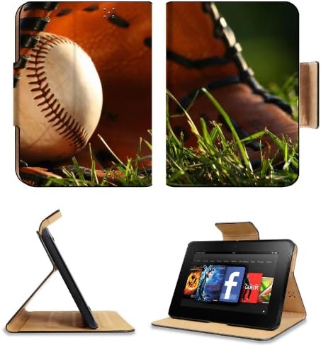 Baseball glove and ball in field Amazon Kindle Fire HD 7 [Previous Generation 2012] Flip Case Stand Magnetic Cover Open Ports Customized Made to Order Support Ready Premium Deluxe Pu Leather 7 11/16 Inch (195mm) X 5 11/16 Inch (145mm) X 11/16 Inch (17mm) msd Professional Kindle_fire Cases Kindle7 Accessories Build Model KFTT Graphic Background Covers Designed Model Folio Sleeve HD Template Designed Wallpaper Photo Jacket Wifi 1024 MB Luxury Protector