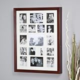 Collage Photo Frame Wooden Wall Locking Jewelry Armoire