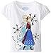 Disney Girls' Frozen Cast Bubble Sleeve T-Shirt