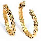 2 Bali Pearl Shortener Antique Gold Plated Jewelry 31mm