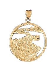 CleverEves 14K Gold Zodiac Pendant 6.3 - Gram(s)