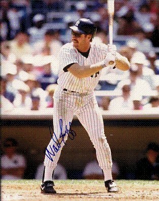 Autographed/Hand Signed Hof'R Wade Boggs - New York Yankees - 8x10 Photo