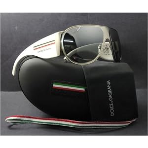 AUTHENTIC DOLCE&GABBANA SUNGLASSES DG 2064 WHITE 062 88