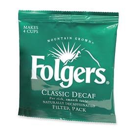 Click here to buy Coffee Filterpacks, Decaf, 9 Oz Packets, 80Packets by Procter & Gamble.