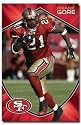 San Francisco 49ers (Frank Gore) Sports Poster Print - 24" X 36"